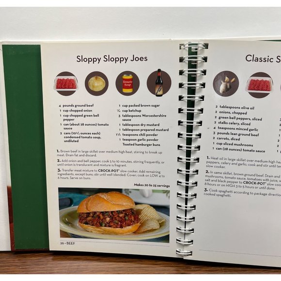 Rival Crockpot Quick & Easy Recipes Cookbook 2010 Splash Proof Pages - Picture 3 of 7